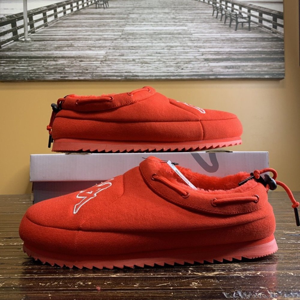 Kappa Red Coral Logo Tasin Adjustable Slip On Shoe Men’s Size 13
